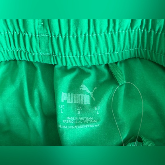 Puma Authentic Manchester City Goalkeeper Green Soccer Shorts Men’s Sz: L - Picture 6 of 7